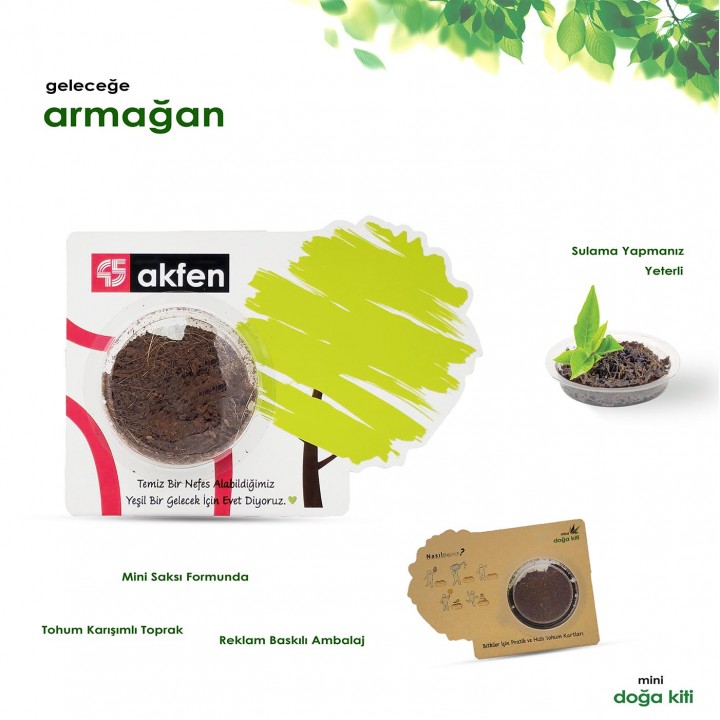 Promosyon Mini Doğa Kiti Bitki Yetiştirme Seti
